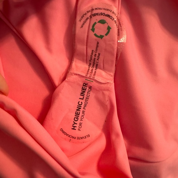 NEW SOLD OUT!! HILL HOUSE HOME LOLA HIGH WAISTED SWIM BOTTOM PINK SIZE XL NWT - Picture 5 of 6